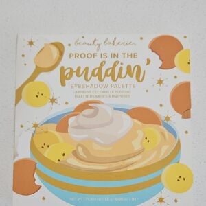 Beauty Bakerie Eyeshadow Palette Packaging - White, Gold, Peach